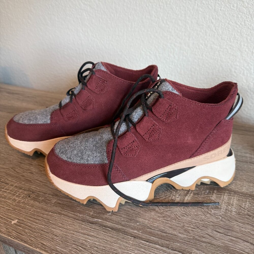 Women's Sorel Kinetic Impact Caribou Waterproof Shoes | Size 8